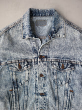 Load image into Gallery viewer, 1980's Made in USA Levi's Acid Wash Denim Jacket - L