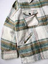 Load image into Gallery viewer, 1970s Signal Plaid Wool Blend Jacket - L/XL