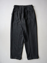 Load image into Gallery viewer, 1950s Wool Pleated Pants - 29"
