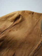 Load image into Gallery viewer, 1960s Distressed Bermans Suede Bomber Leather Jacket - L