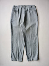 Load image into Gallery viewer, 1950s Drop Loop Wool Blend Pinstripe Pants - 35"