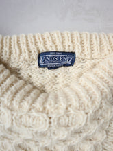 Load image into Gallery viewer, Lands End Wool Cable Knit Sweater - XL