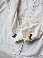 Load image into Gallery viewer, 1970's H Bar C Fringe Western Shirt - L
