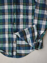 Load image into Gallery viewer, 1980's Made in USA Plaid Flannel Shirt - M