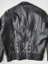 Load image into Gallery viewer, 1960's British Cycle Leathers D Pocket Leather Biker Jacket - M