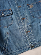 Load image into Gallery viewer, 1990's Made in USA Polo Country Ralph Lauren Denim Jacket - XL