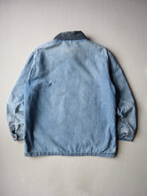 Load image into Gallery viewer, 1970s Distressed Wrangler Denim Chore Jacket - L
