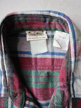 Load image into Gallery viewer, 1980s Five Brother Plaid Flannel Shirt - S