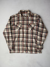 Load image into Gallery viewer, 1980's Wedgefield Plaid Flannel Shirt - L
