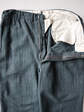 Load image into Gallery viewer, 1960's Herringbone Pattern Wool Pants - 29"