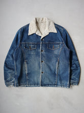 Load image into Gallery viewer, 1970/80s Faded Big Mac Sherpa Lined Denim Jacket - L