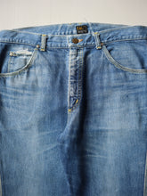 Load image into Gallery viewer, 1970s Distressed Lee Denim Jeans - 35"