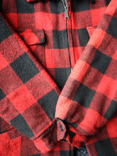 Load image into Gallery viewer, 1960s Buffalo Plaid Wool Blend Jacket - L