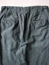 Load image into Gallery viewer, 1960's Herringbone Pattern Wool Pants - 29"