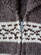Load image into Gallery viewer, 1980s Tuak Cowichan Knit Zip Up Sweater - S