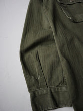Load image into Gallery viewer, 1960s Dutch Army HBT Field Shirt - S