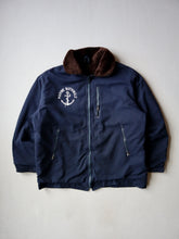 Load image into Gallery viewer, 1980s French Navy 'Marine Nationale' Deck Jacket - XL