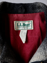 Load image into Gallery viewer, 1980s L.L. Bean Shadow Plaid Wool Blend Jacket - L/XL