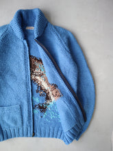 Load image into Gallery viewer, 1950's Cowichan Wool Knit Sweater - L