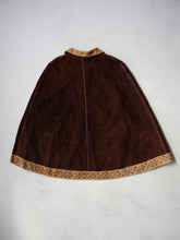 Load image into Gallery viewer, 1970's Velasco Suede Leather Poncho - One Size