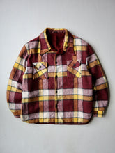 Load image into Gallery viewer, 1970s Plaid Wool CPO Jacket - L/XL