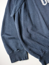 Load image into Gallery viewer, 1980s Thin & Distressed Colby College Raglan Sweatshirt - XL