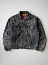 Load image into Gallery viewer, 1980s Distressed Levi's Flannel Lined Denim Jacket - S