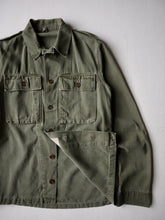 Load image into Gallery viewer, 1960s Dutch Army HBT Field Shirt - M