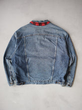 Load image into Gallery viewer, 1990s Made in USA Levi's Flannel Lined Denim Jacket - XL
