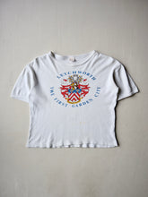 Load image into Gallery viewer, 1960s Letchworth Cropped Waterprint T-Shirt - S
