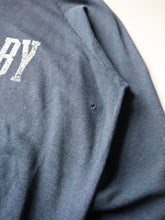 Load image into Gallery viewer, 1980s Thin & Distressed Colby College Raglan Sweatshirt - XL