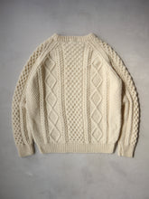 Load image into Gallery viewer, Lands End Wool Cable Knit Sweater - XL