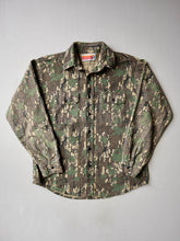 Load image into Gallery viewer, 1980s Faded Winchester Treebark Camo Flannel Shirt - M/L