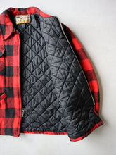 Load image into Gallery viewer, 1970's Montgomery Ward Buffalo Plaid Zip Up Jacket - XL