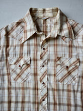 Load image into Gallery viewer, 1970's Permanent Press Pearl Snap Shirt - L
