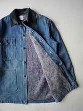 Load image into Gallery viewer, 1970s JCPenney Big Mac Blanket Lined Denim Chore Jacket - L