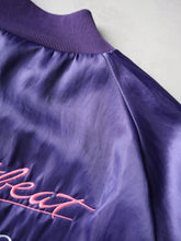 Load image into Gallery viewer, 1980s The Heartbeat of America Chevy Trucks Satin Bomber Jacket - XL