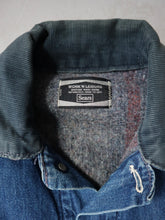 Load image into Gallery viewer, 1960s Sears Blanket Lined Denim Chore Jacket - L/XL