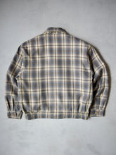 Load image into Gallery viewer, 1980s Plaid Lightweight Bomber Jacket - L