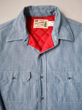 Load image into Gallery viewer, 1970's Sears Fieldmaster Chambray Overshirt - L