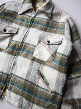 Load image into Gallery viewer, 1970s Signal Plaid Wool Blend Jacket - L/XL