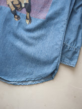 Load image into Gallery viewer, 1990s Coors Rodeo Chambray Shirt - L