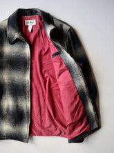 Load image into Gallery viewer, 1980s L.L. Bean Shadow Plaid Wool Blend Jacket - L/XL