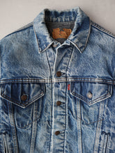 Load image into Gallery viewer, 1980s Made in USA Levi's Blanket Lined Denim Jacket - XS
