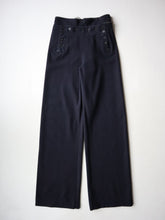 Load image into Gallery viewer, 1940s U.S Navy Seafarer Bell Bottoms - 27"