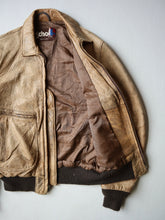 Load image into Gallery viewer, 1980s Schott Leather Flight Jacket - M/L