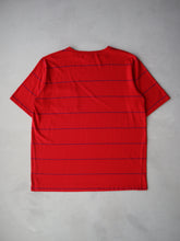 Load image into Gallery viewer, 1980's Made in USA Striped Pocket Tee - L