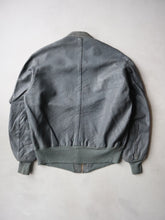 Load image into Gallery viewer, 1980s German Army Leather Pilot Jacket - L