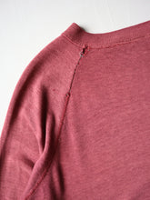 Load image into Gallery viewer, 1970s M.I.T Thin & Faded Raglan Sweatshirt - M/L