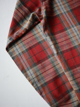 Load image into Gallery viewer, 1960s Plaid Loop Collar Shirt by Truval - M